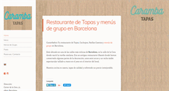 Desktop Screenshot of carambabcn.com